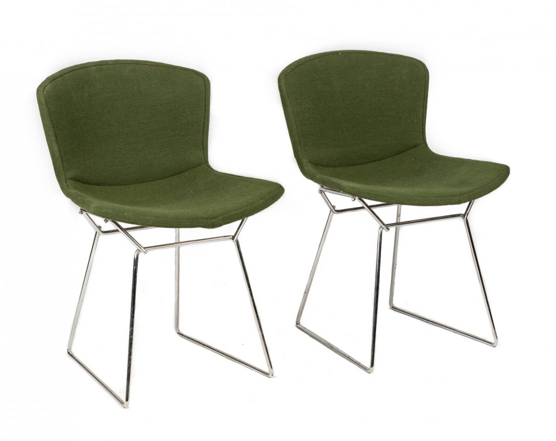 Pair of Harry Bertoia Side Chairs (1 of 3)