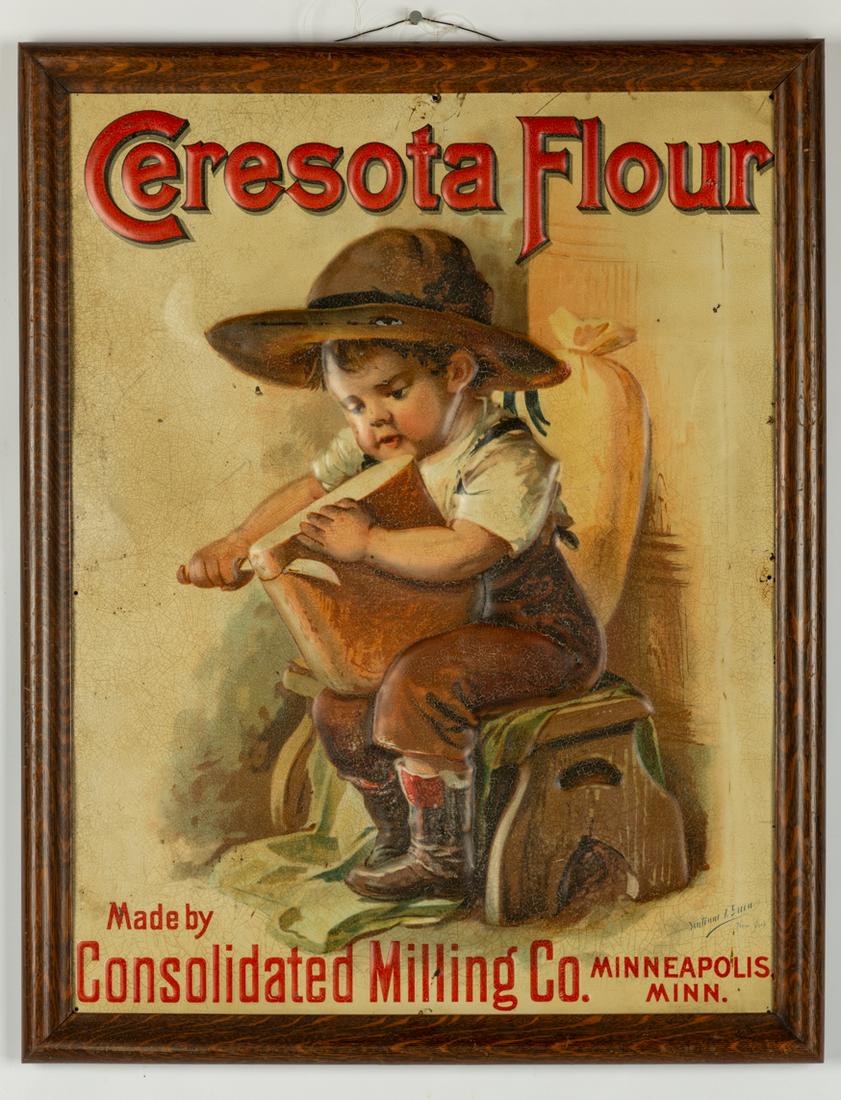 Vintage Ceresota Flour Tin Lithograph (1 of 1)