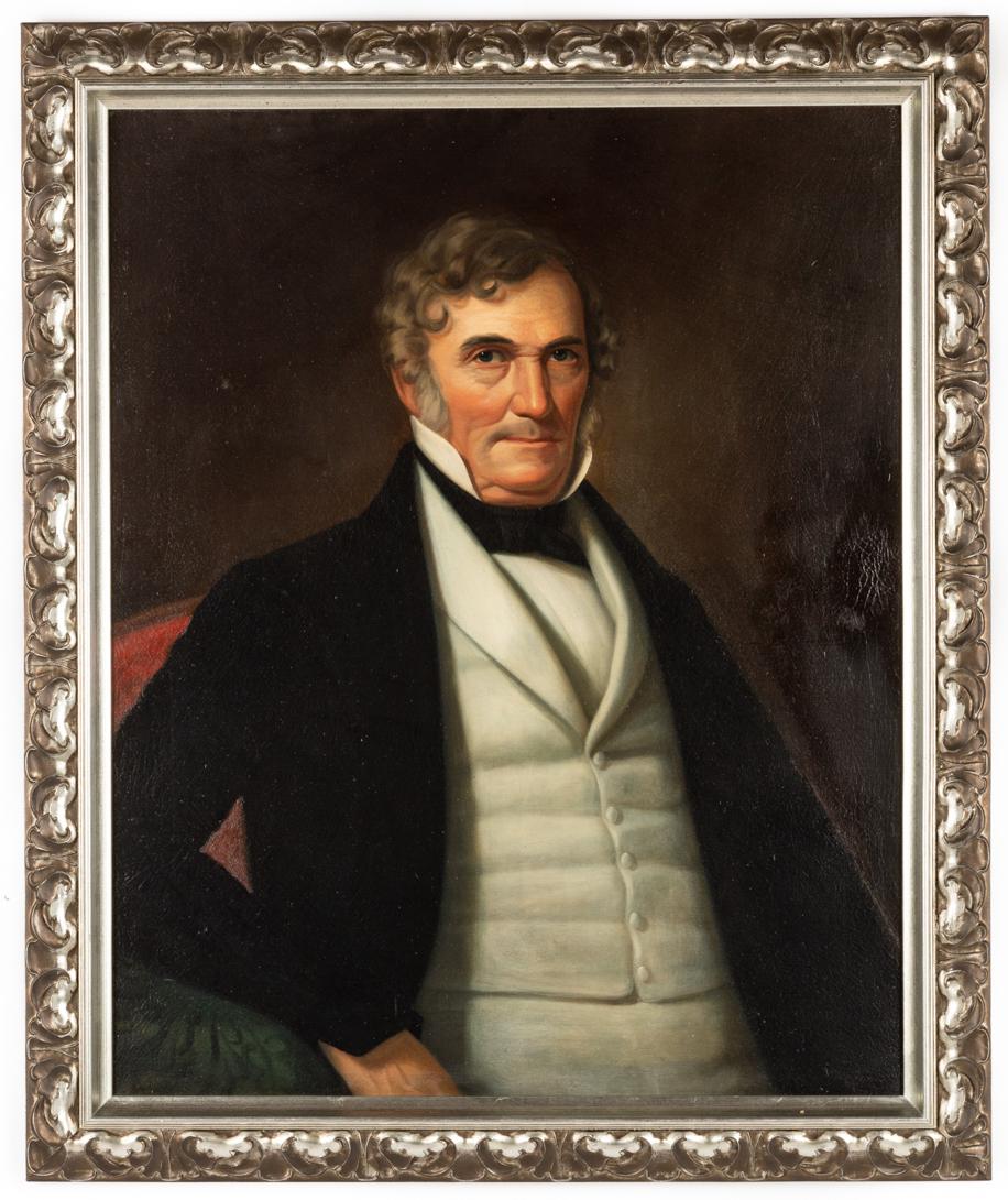 William John Wilgus (American, 1819-1853) Portrait  of (1 of 2)