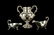 Sterling Silver Gravy Boats with Ball, Black & Co - 2