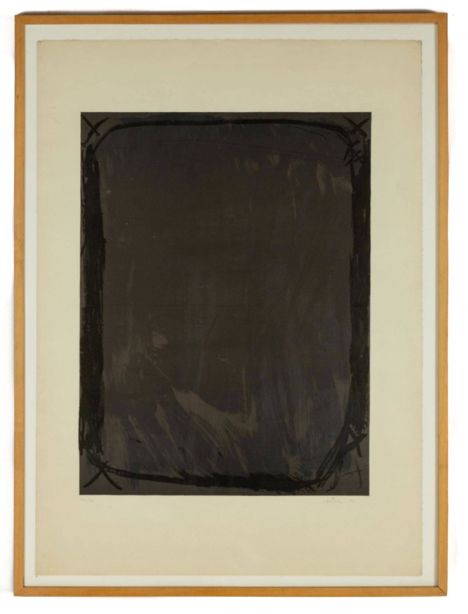Antoni Tapies (Spanish, 1923-2012) Untitled (1 of 4)