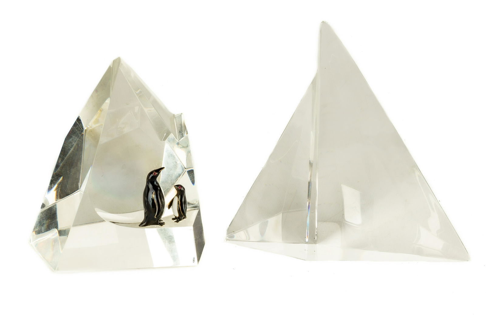 (2) Clear Steuben Pieces (1 of 4)