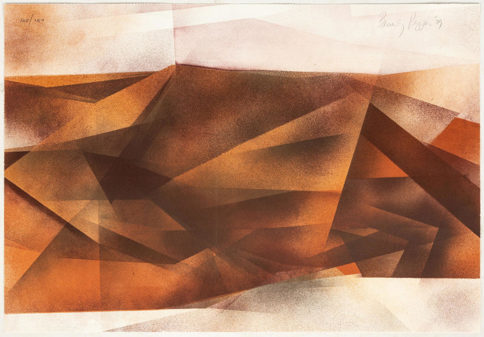 Beverly Pepper (American, 1922-2020) Lithograph (1 of 3)