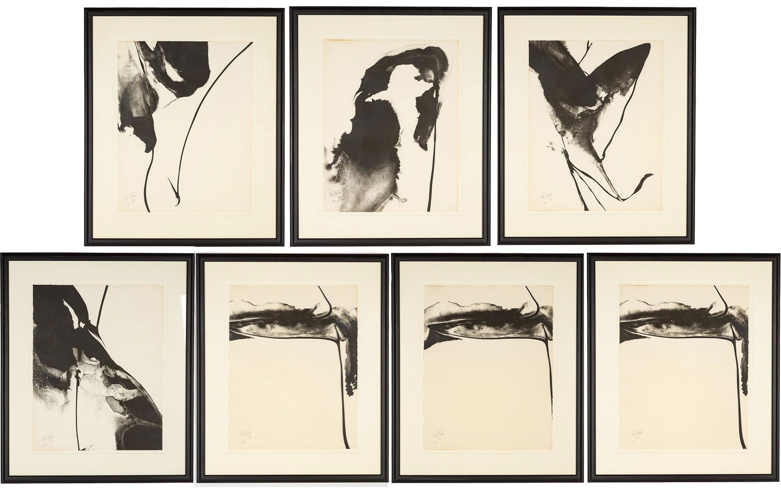 Paul Jenkins (1923-2012) 7 Lithograph Portfolio (1 of 2)