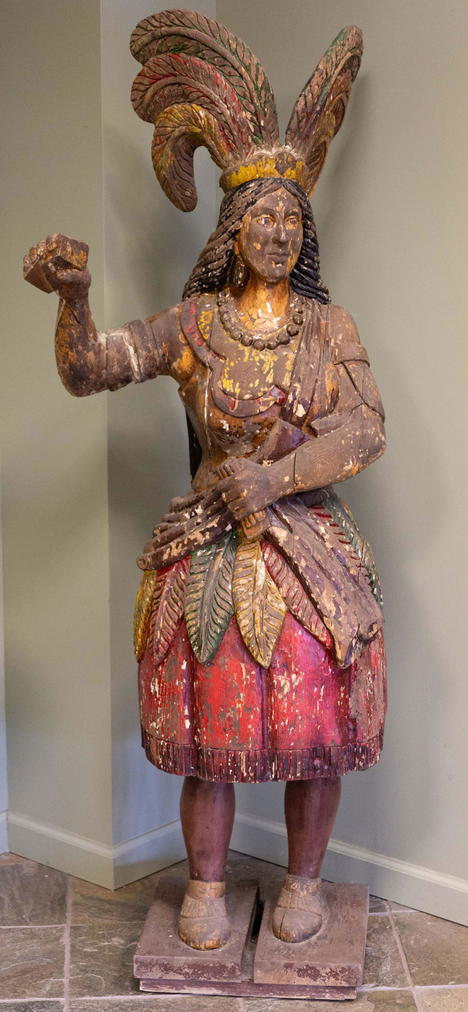 Princess Cigar Store Indian (1 of 3)