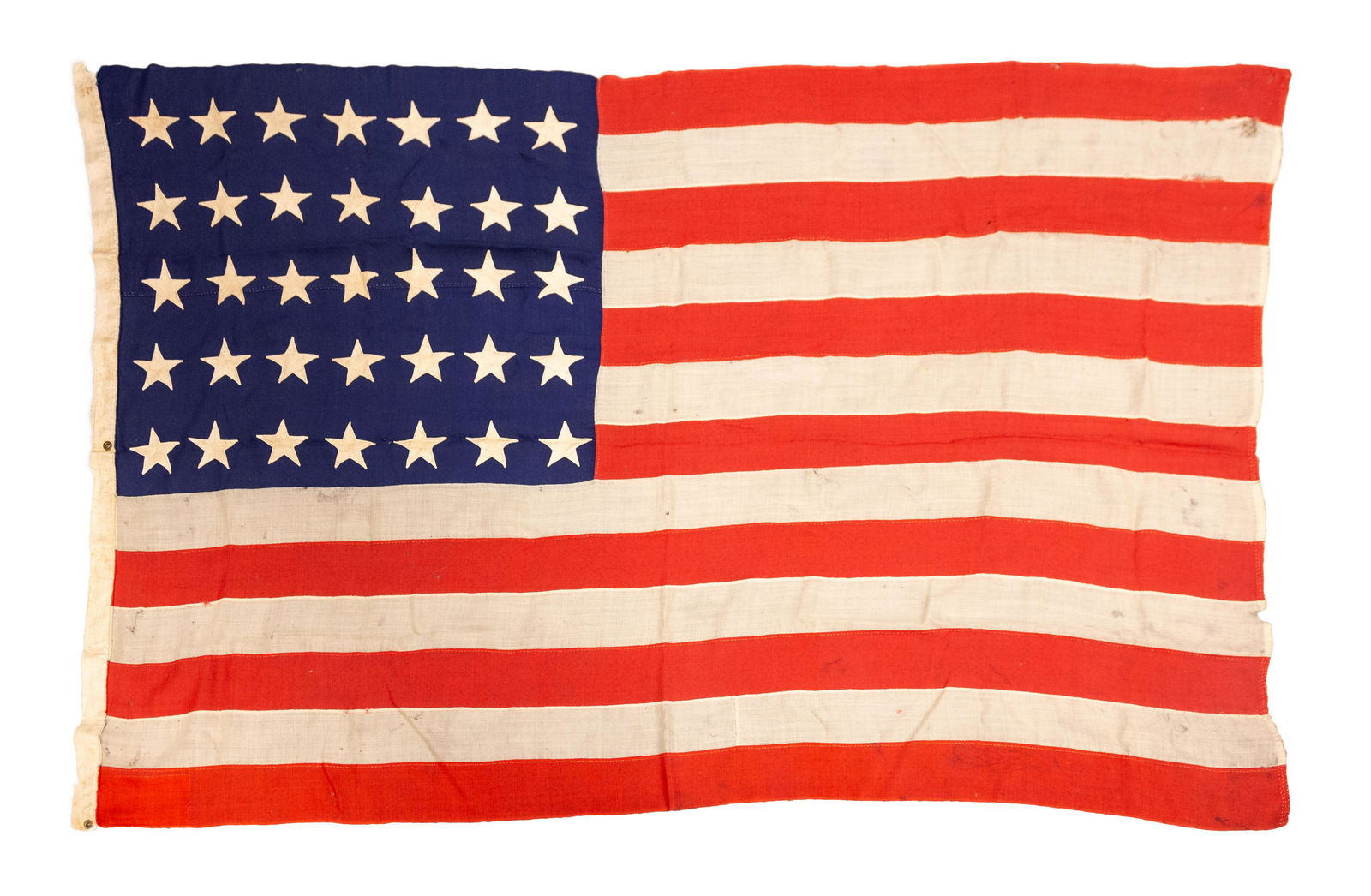 Vintage Civil War 35-Star Flag (1 of 5)