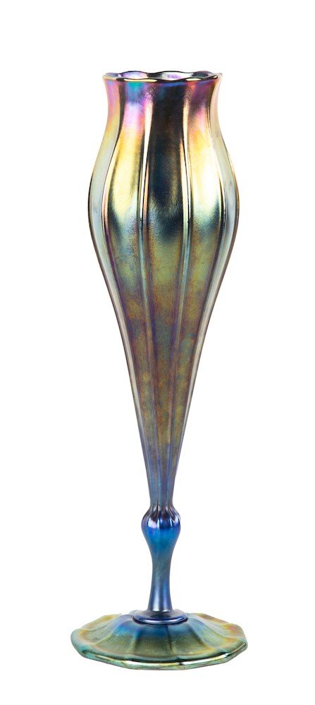 Tiffany Studios, New York Favrile Vase (1 of 4)