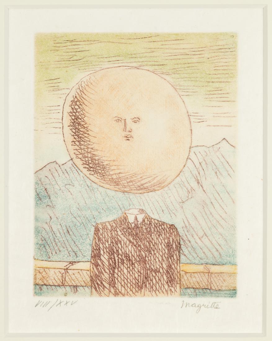 After René Magritte (Belgian, 1898-1967) L (1 of 5)