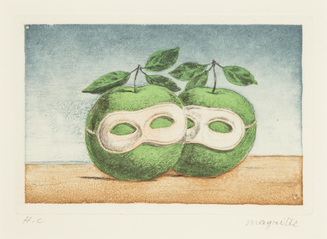 After René Magritte (Belgian, 1898-1967)Le prêtre Marie (1 of 7)