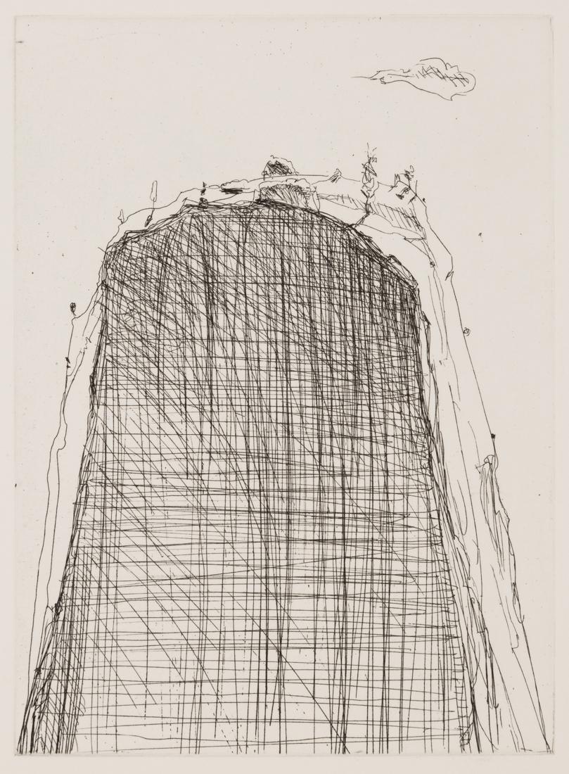 Wayne Thiebaud (American, b. 1920) Mountain Cloud (1 of 3)