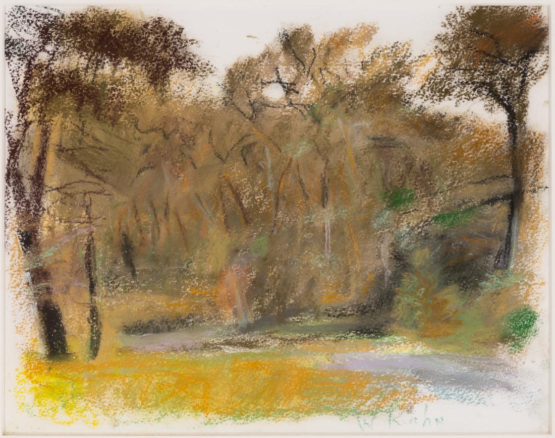 Wolf Kahn (American/German, 1927-2020) "Shrub Oak (1 of 4)