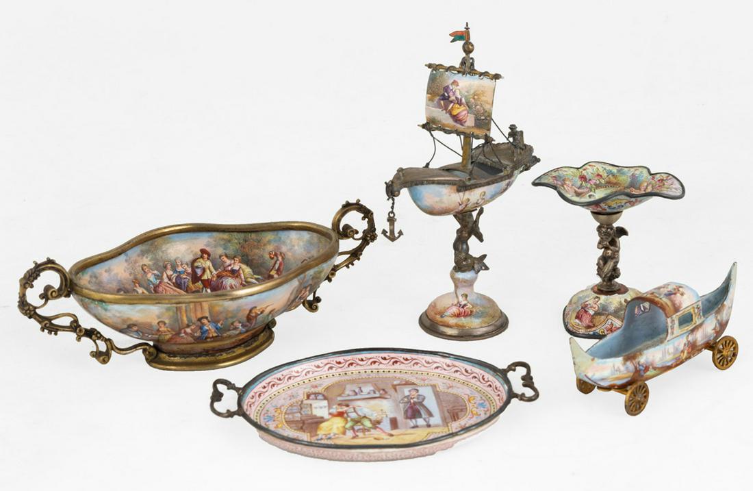 Viennese Silver Enameled Curios (1 of 18)
