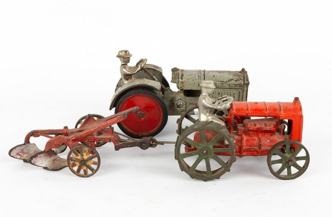 (2) Cast Iron Tractors (1 of 1)