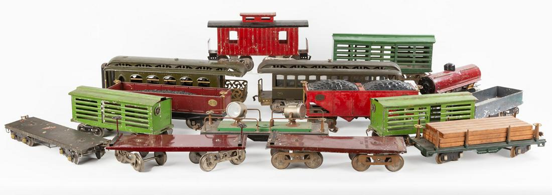 Group of Lionel & American Flyer Toy Train Cars (1 of 1)