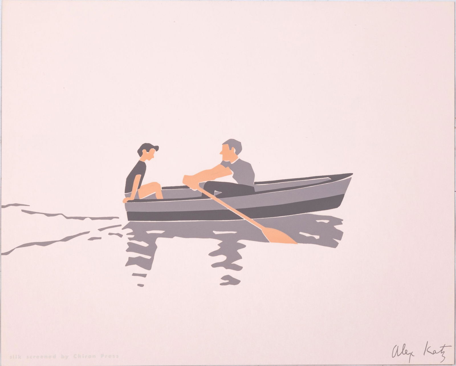 Alex Katz (American, b. 1927) "Rowboat" (1 of 1)
