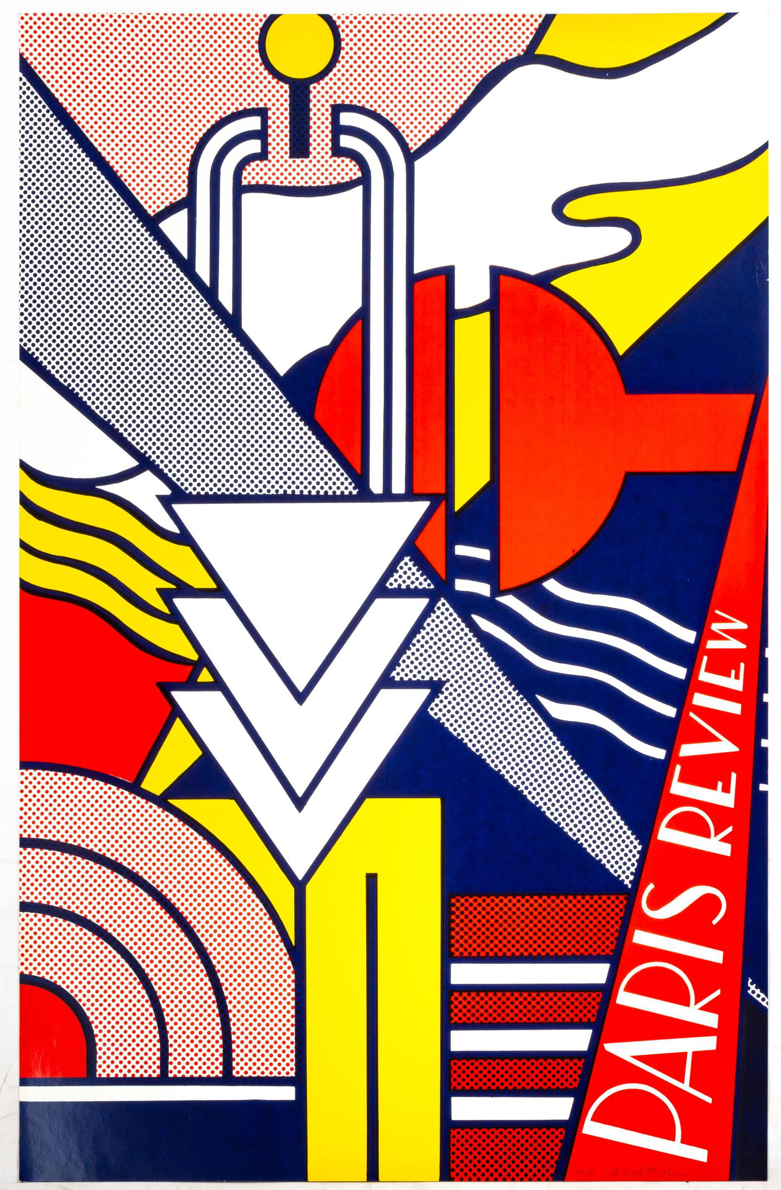 Roy Lichtenstein (American, 1923-1997) "Paris Review (1 of 6)