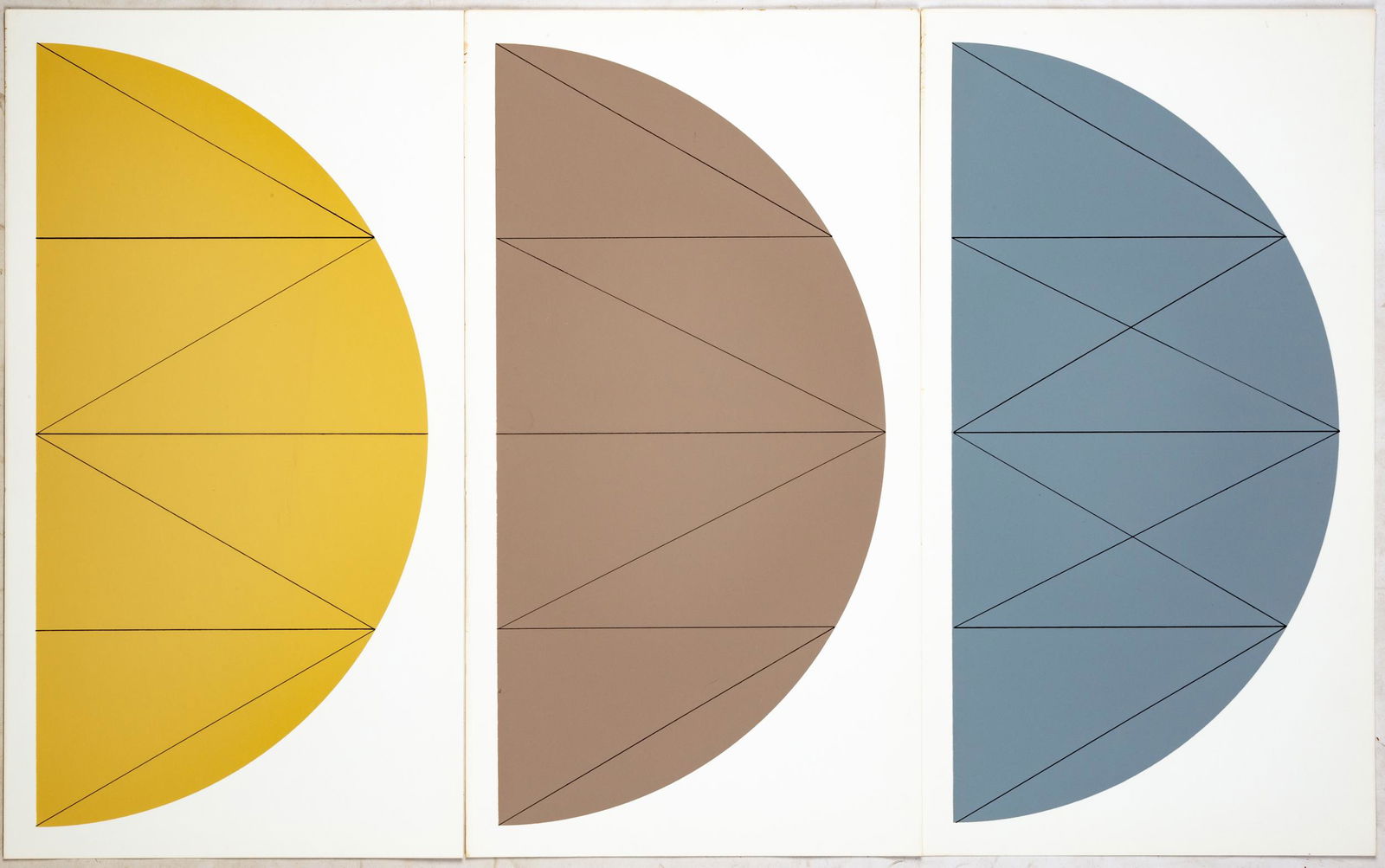 (3) Robert Mangold (American, born 1937) (1 of 3)