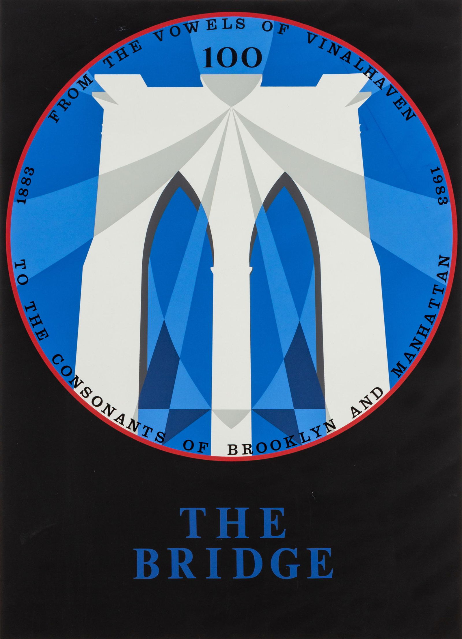 Robert Indiana (1928-2018) "The Bridge" (1 of 6)