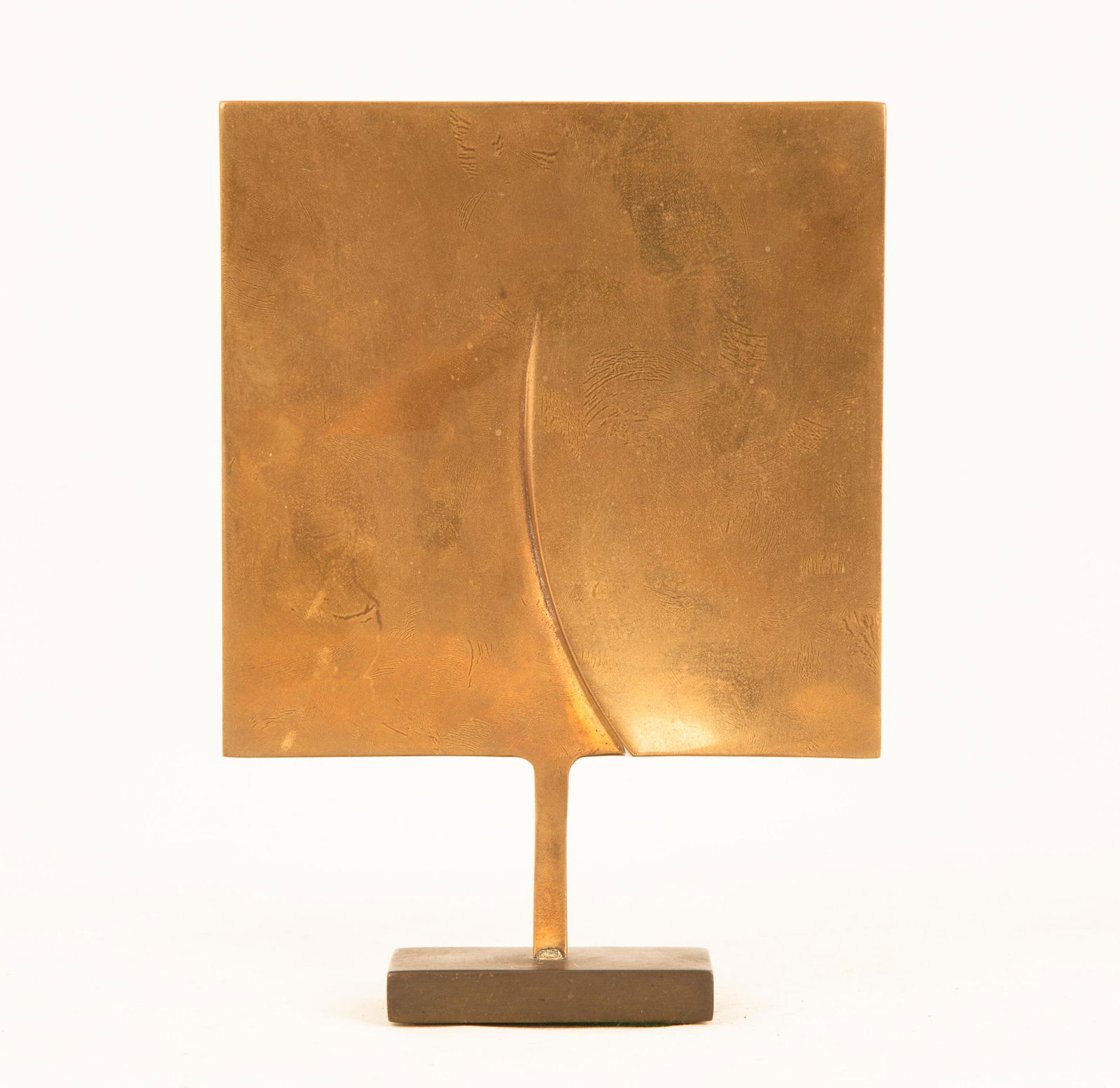 Polished Bronze Sculpture (1 of 3)
