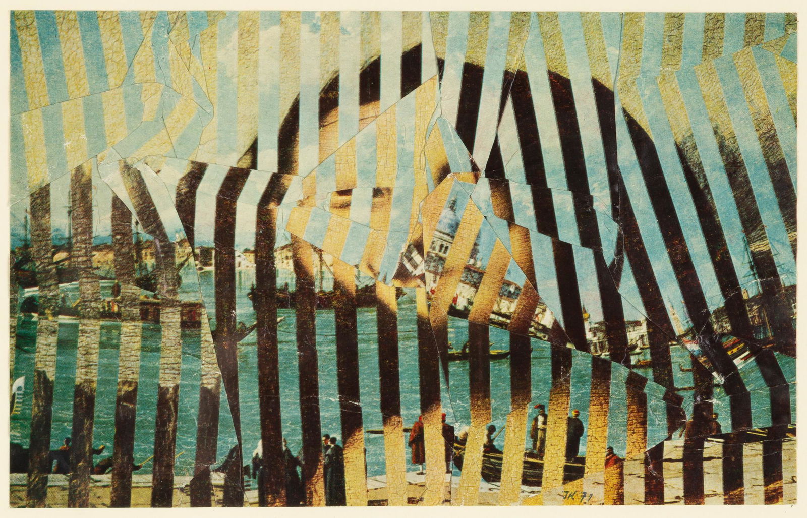 Jiri Kolar (Czech, 1914-2002) Remembrance of Italy #8, (1 of 3)