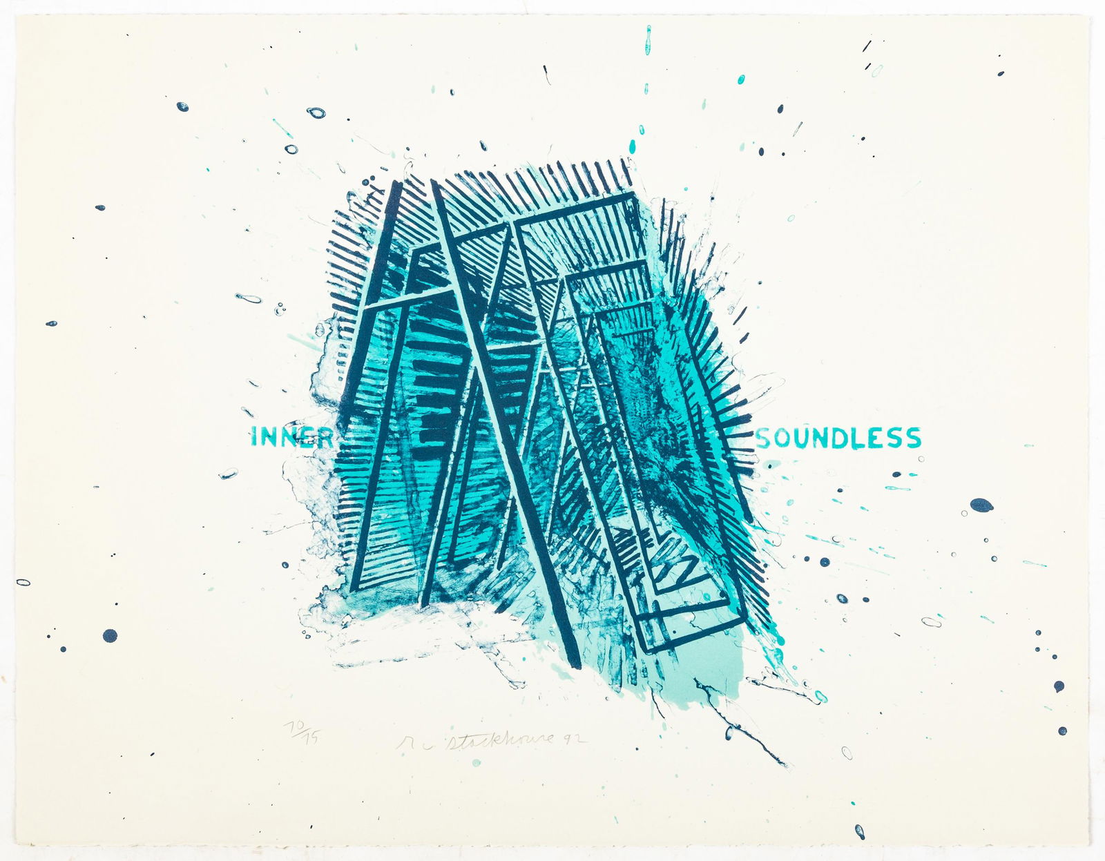 Robert Stackhouse (American, b. 1942) "Inner Soundless" (1 of 1)