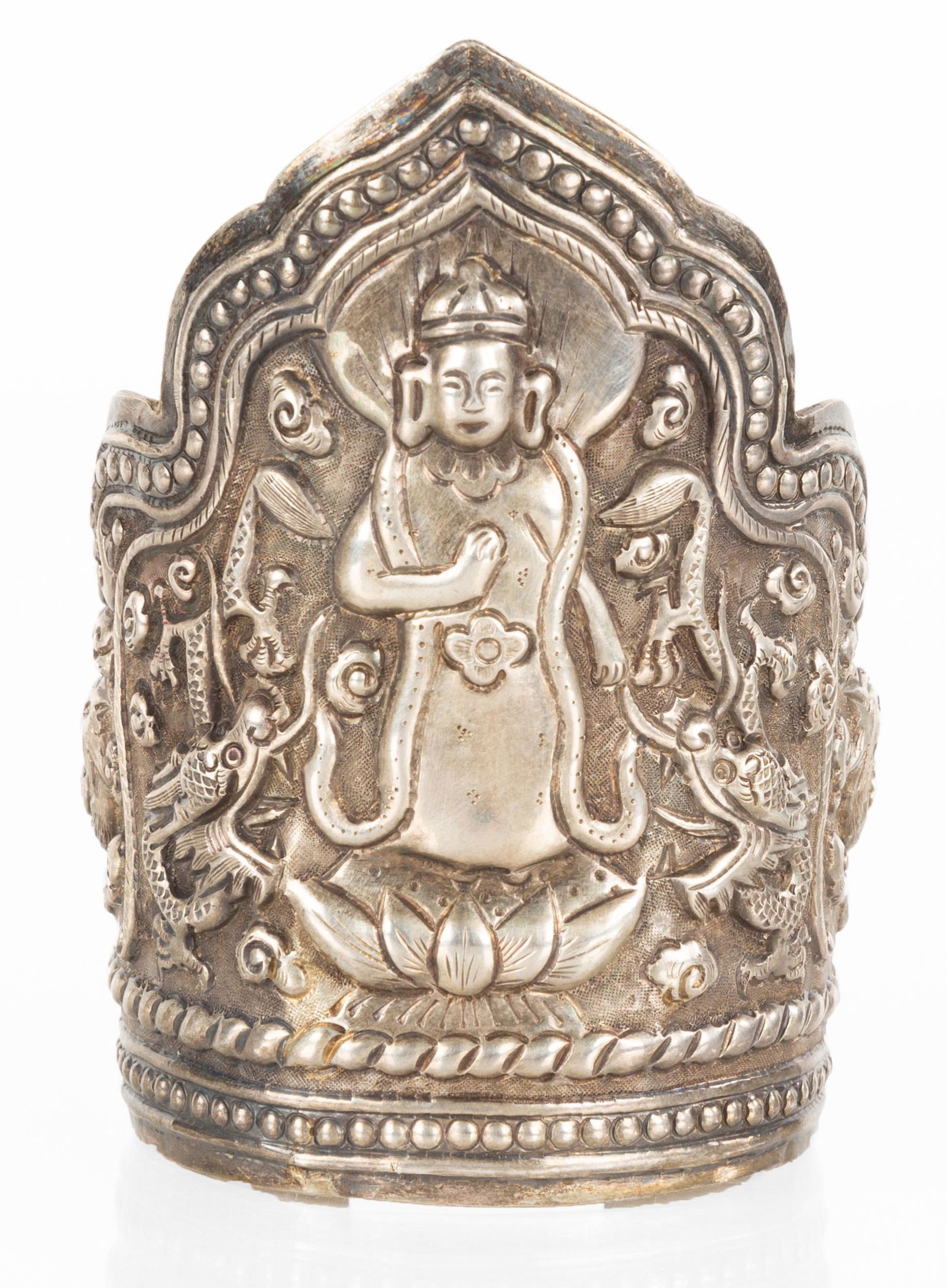 Women's Silver Cuff Bracelet (1 of 2)