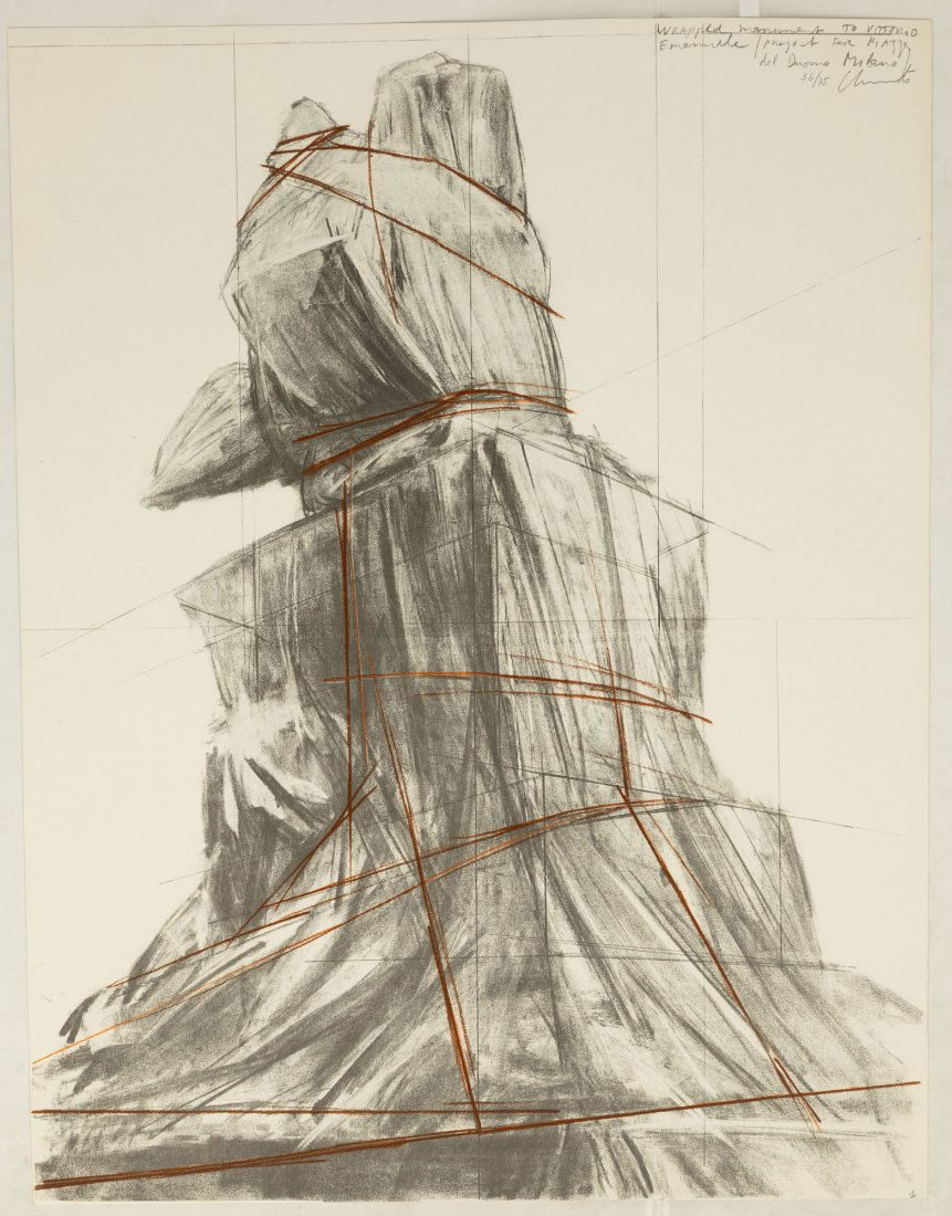 Christo (Javacheff) & Jeanne-Claude (B. 1935) Wrapped M (1 of 1)