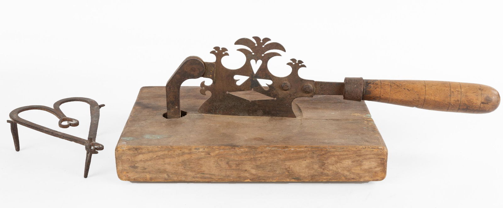 19th Century Fork Art Tobacco / Vegetable Cutter & (1 of 1)