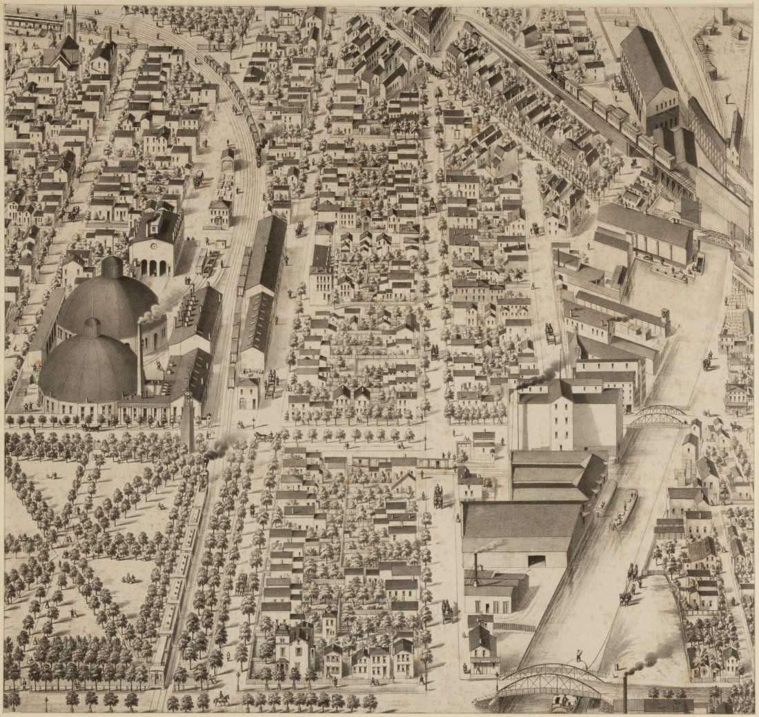 (2) 19th Century Architectural Renderings (1 of 3)