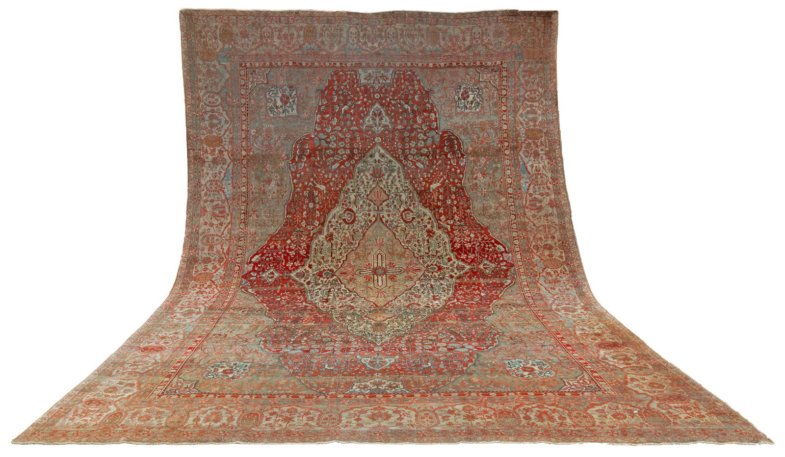 Fine Mohtasham Kashan Oriental Rug (1 of 10)