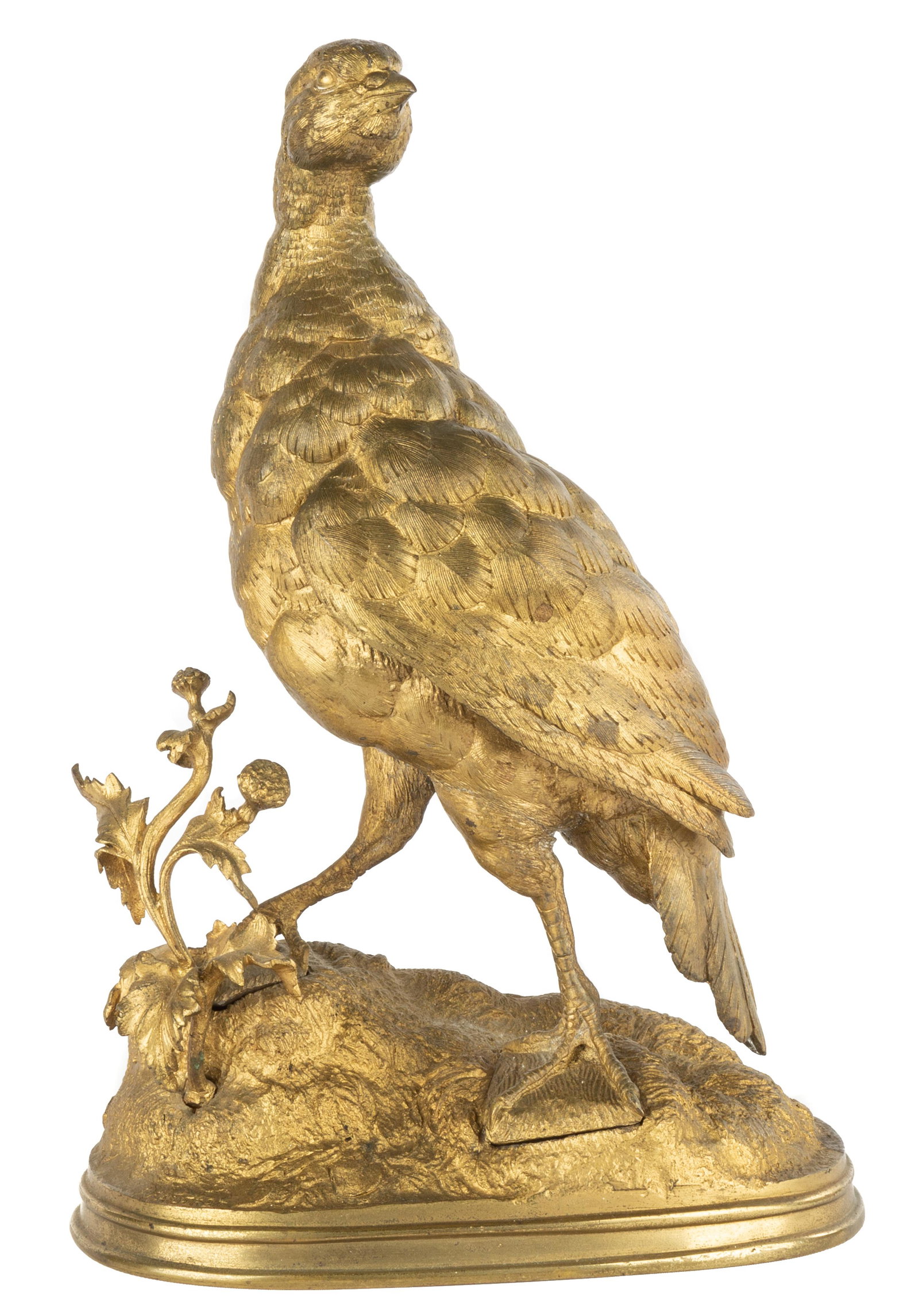 Ferdinand Pautrot (French, 1832-1874) Gilt Bronze (1 of 8)