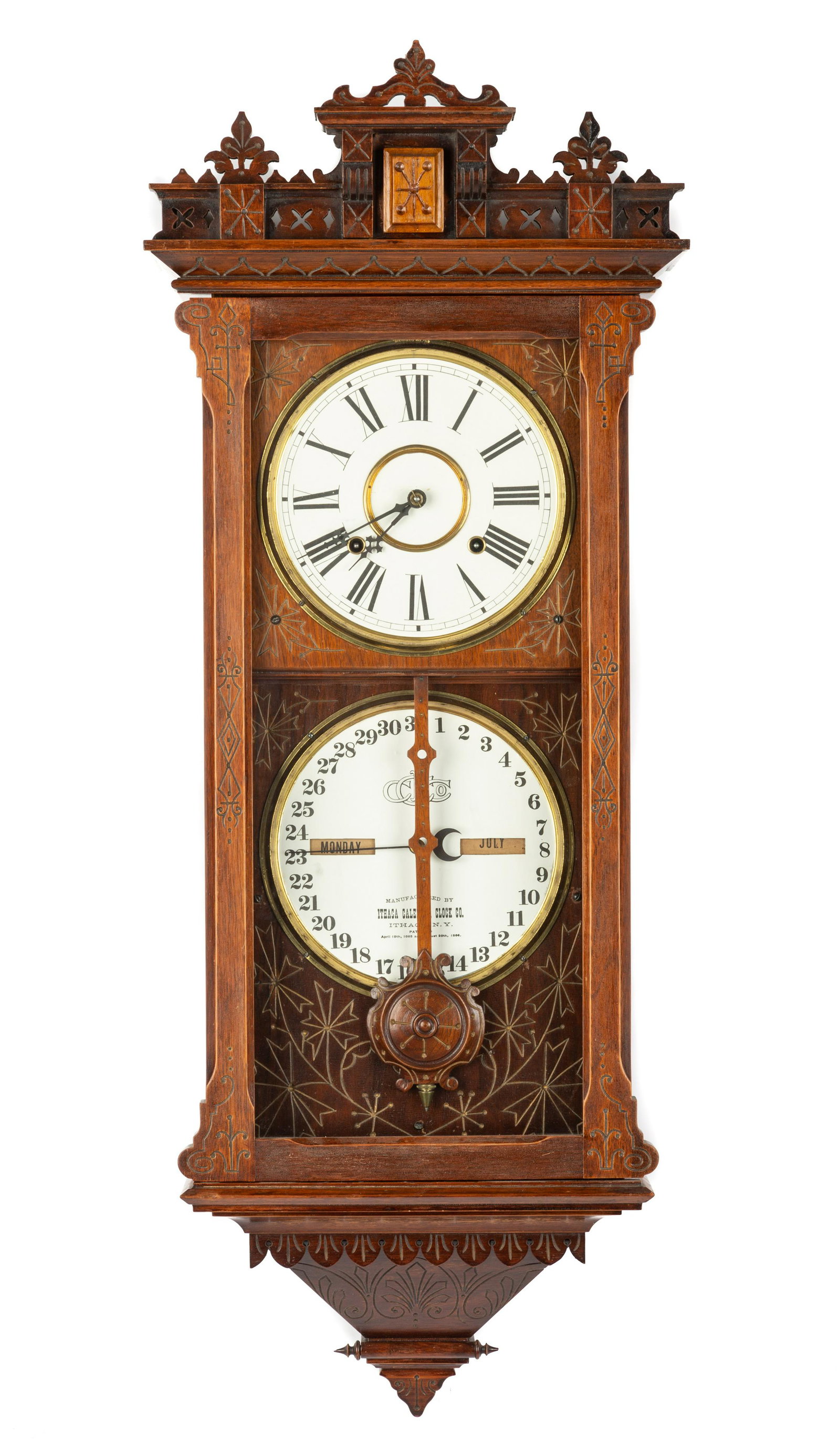Ithaca Hanging Belgrade Clock (1 of 6)