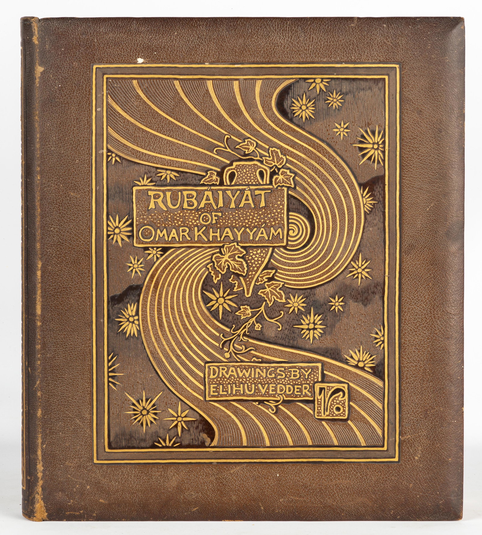 Rubaiyat of Omarkhayyam Book: Rubaiyat of Omarkhayyam Book Drawings by Elihu Vedder. Limited Edition, copy #9. Ht 17 1/2 W 15 1/2 in. Descended in the historic Wadsworth family, Geneseo, New York.