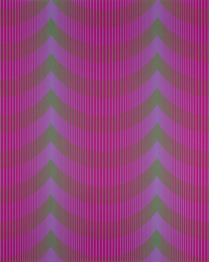 Julian Stanczak (American, 1928-2017) "Veiled" (1 of 3)