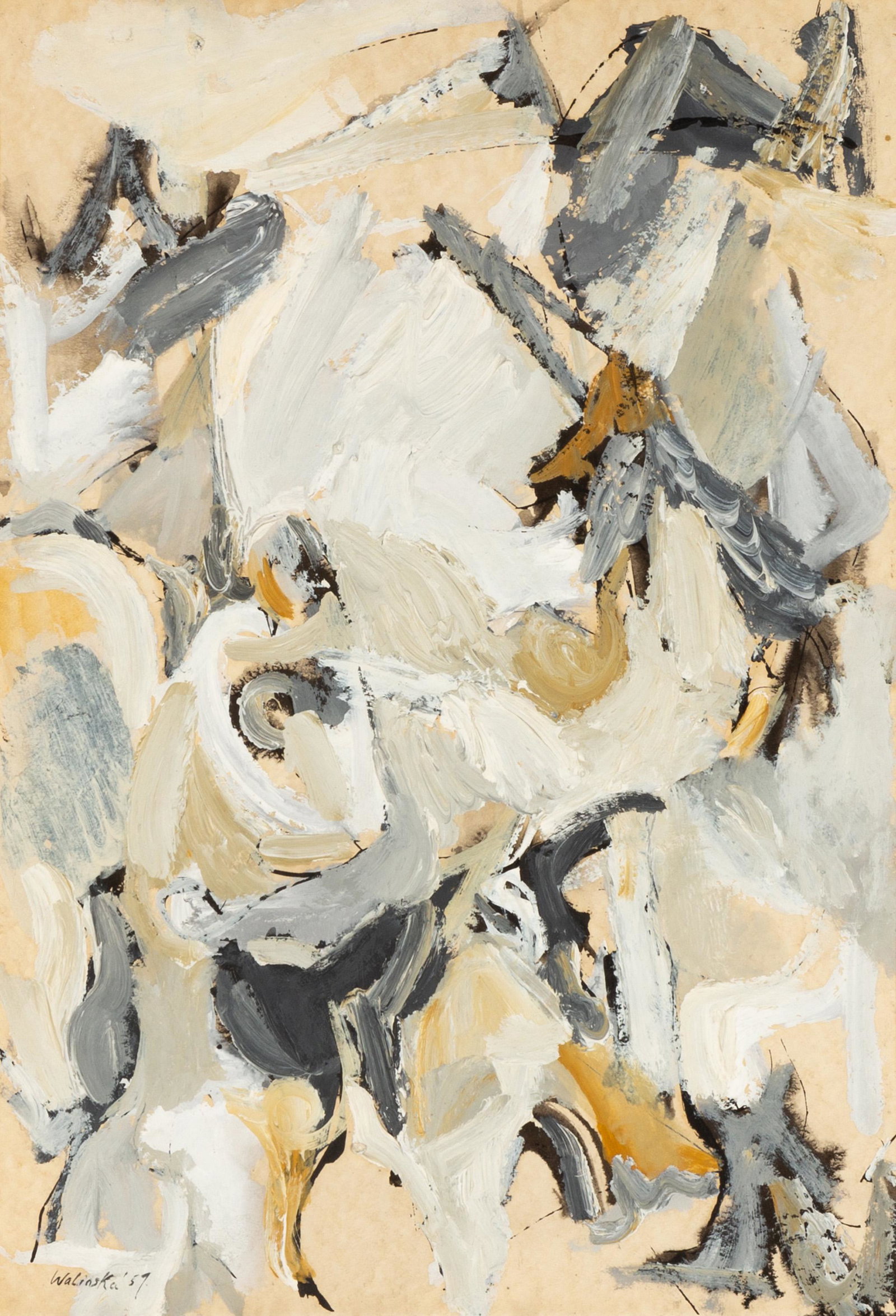 Anna Walinska (American, 1906-1997) "Flight to Egypt" (1 of 3)