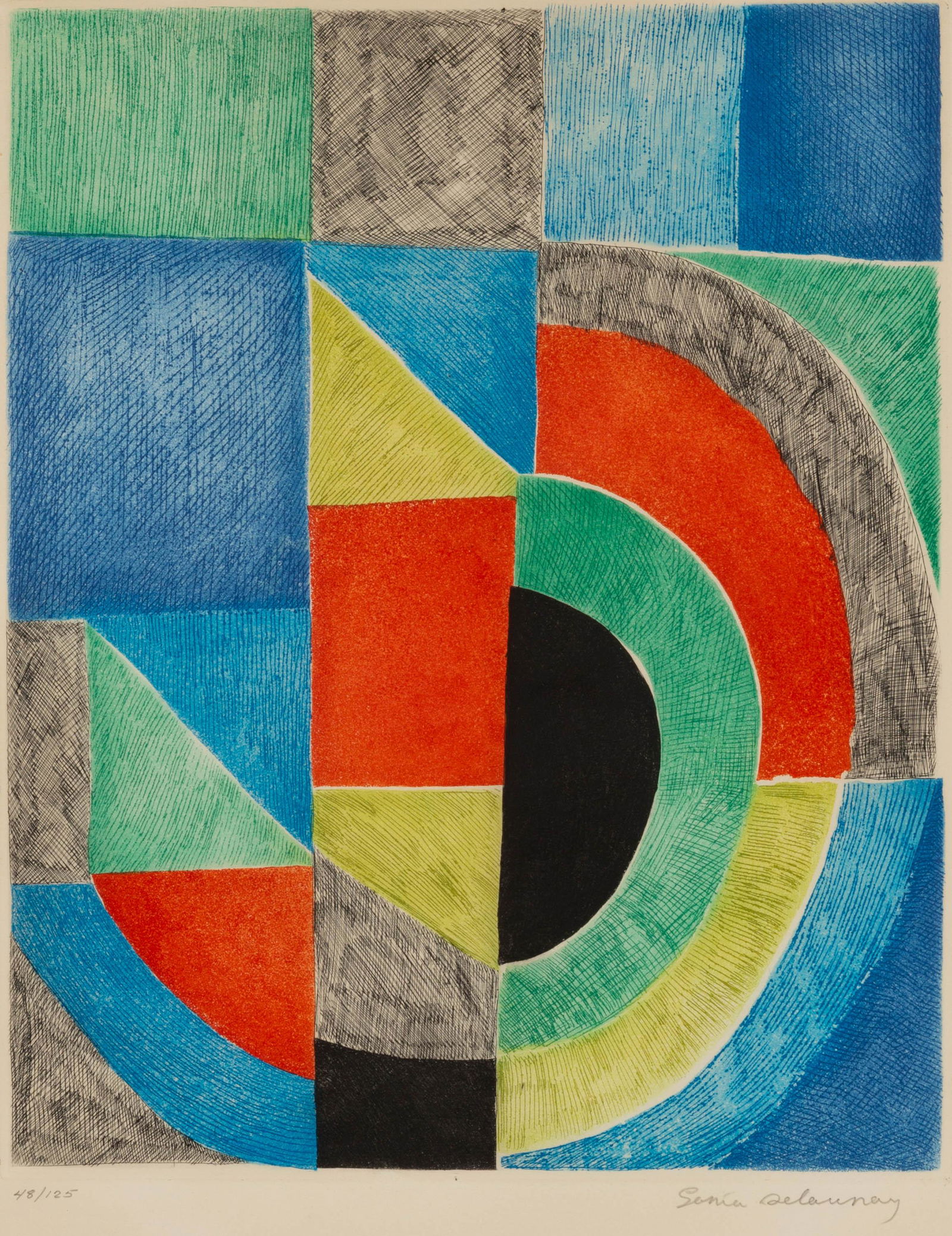 Sonia Delaunay (French/Ukrainian, 1885-1979) (1 of 2)