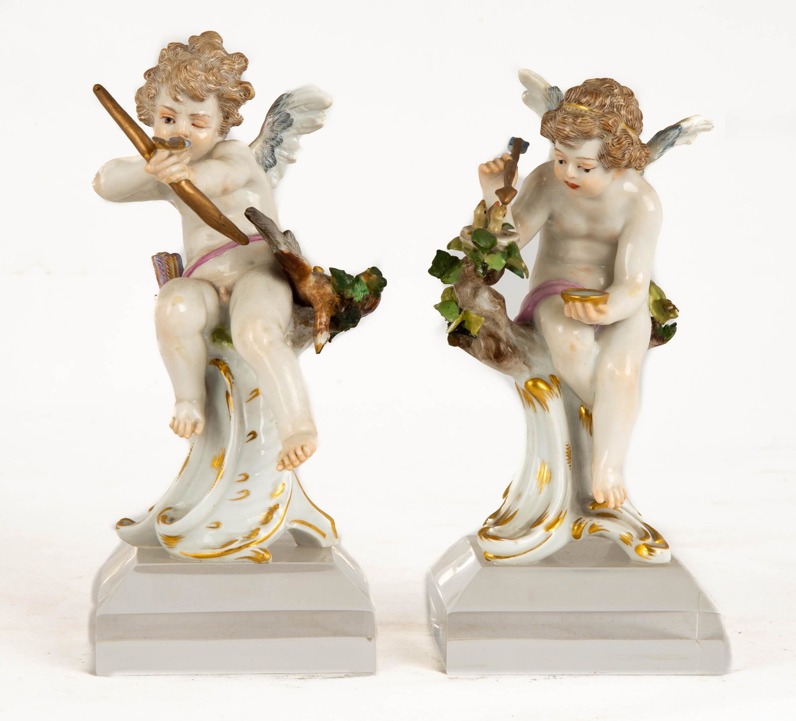 (2) Meissen Cherubs (1 of 9)