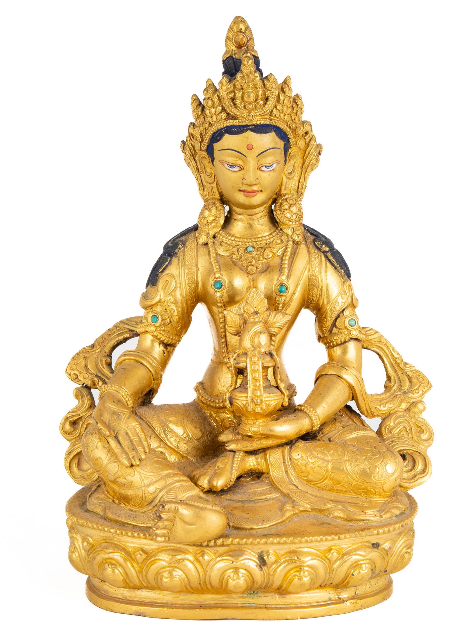 Gilt Bronze Figure of Vajrasattva (1 of 1)