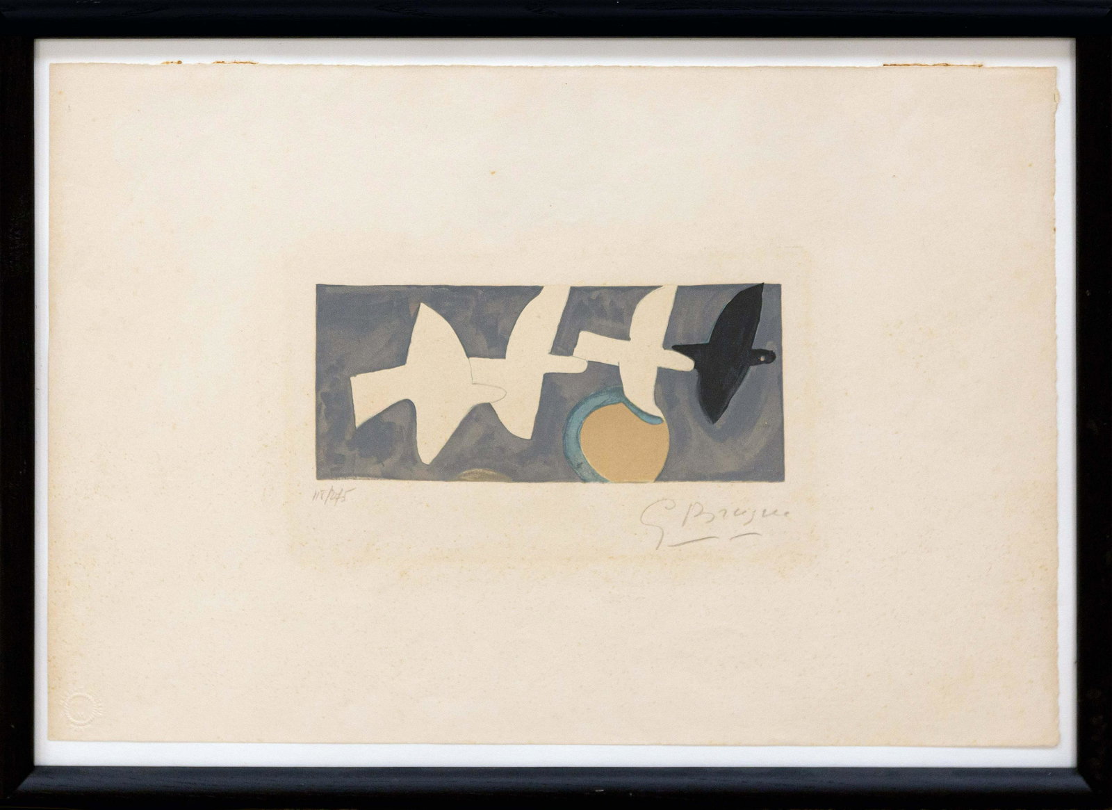 Georges Braque (French, 1882-1963) "Quatre oiseaux" (1 of 1)