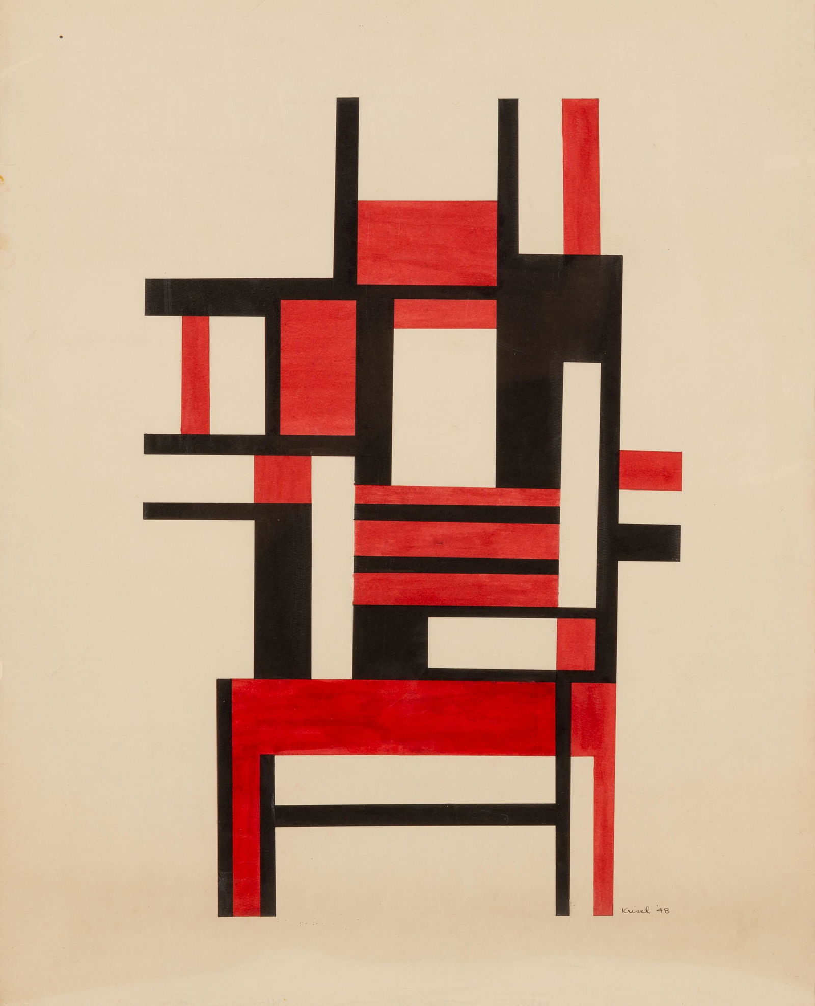 (3) Harold Krisel (American, 1920-1995) (1 of 4)