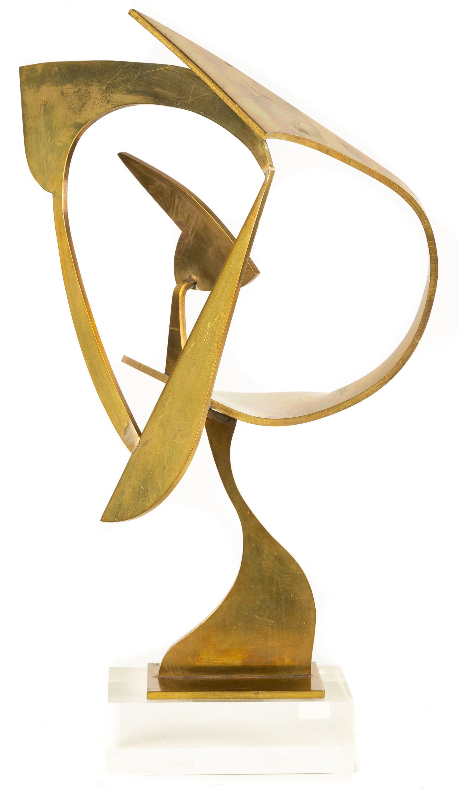 Unknown Artist (20th Century) Brass Sculpture (1 of 1)
