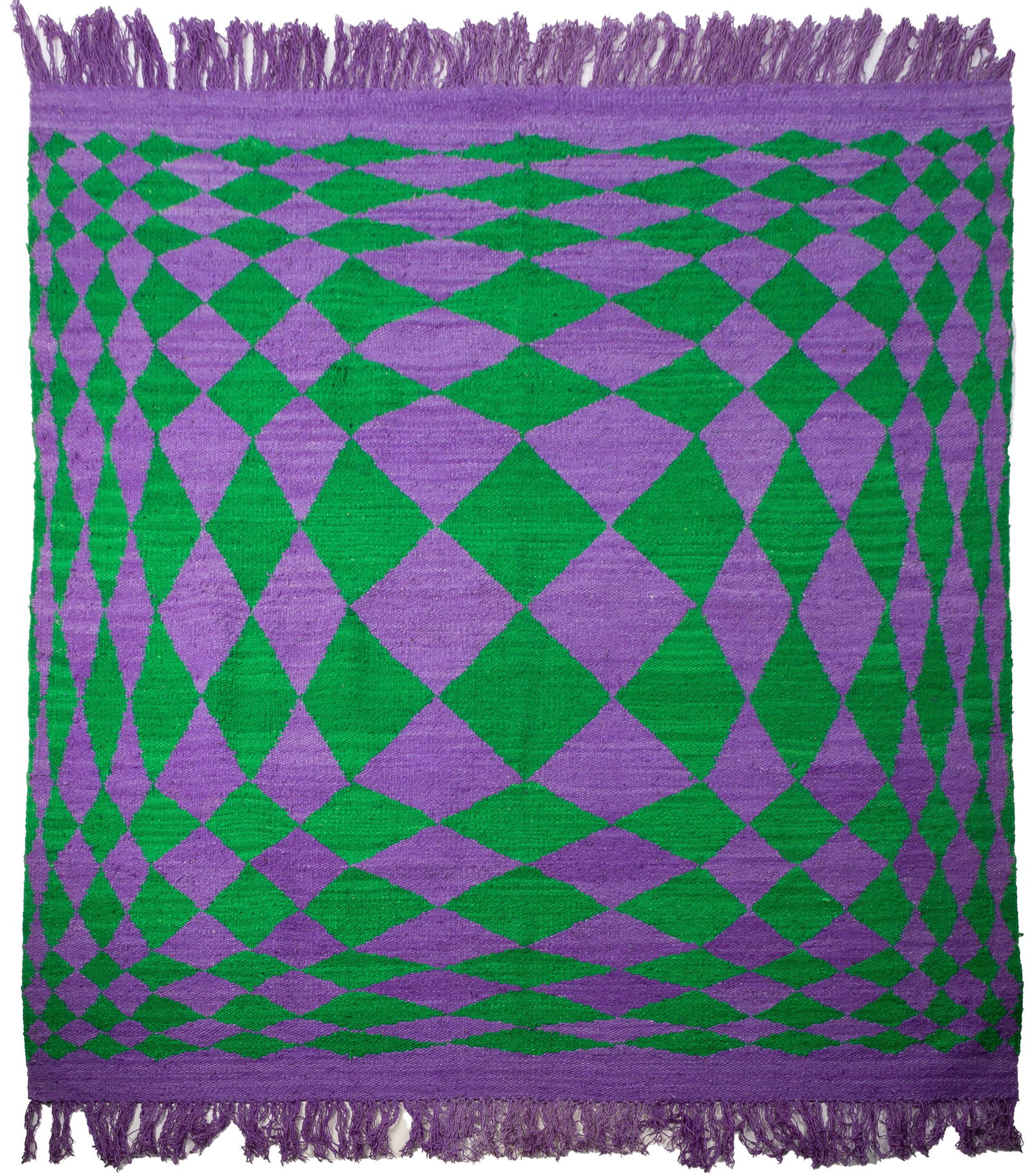 Evelyn Anselevicius (American, 1923-2003) Geometric Tapestry (1 of 2)