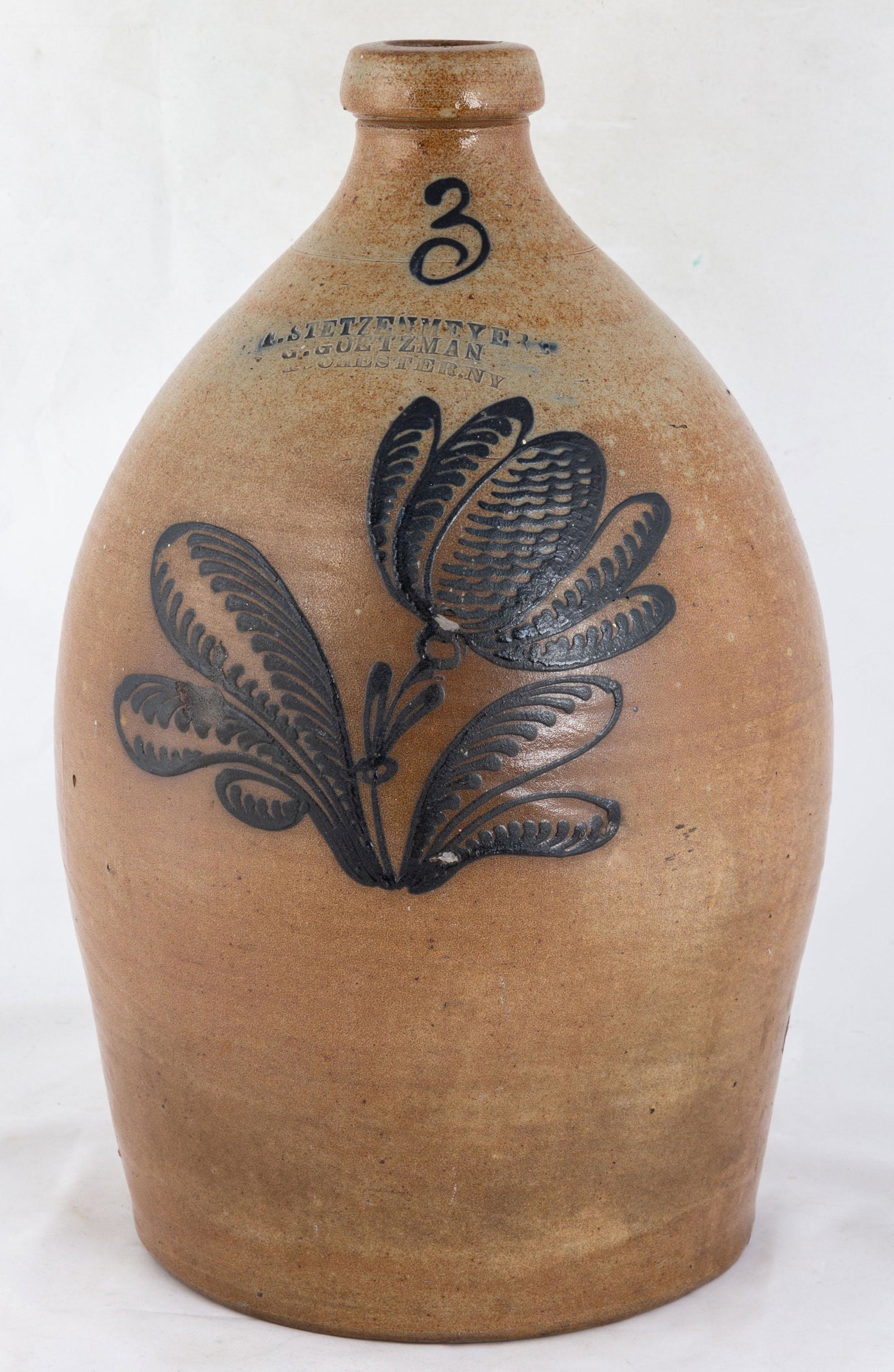 F. Stetzenmeyer and Goetzman 3 Gallon Jug (1 of 2)