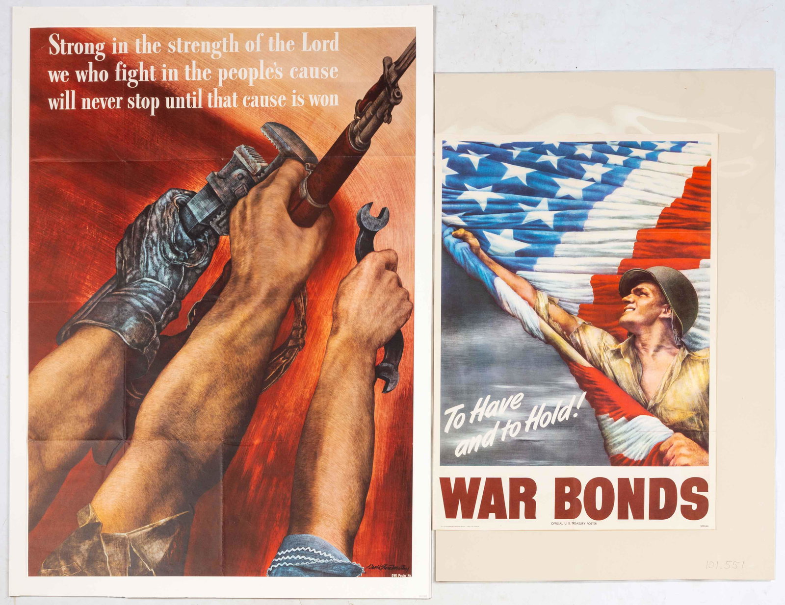 (5) WWII Posters (1 of 2)