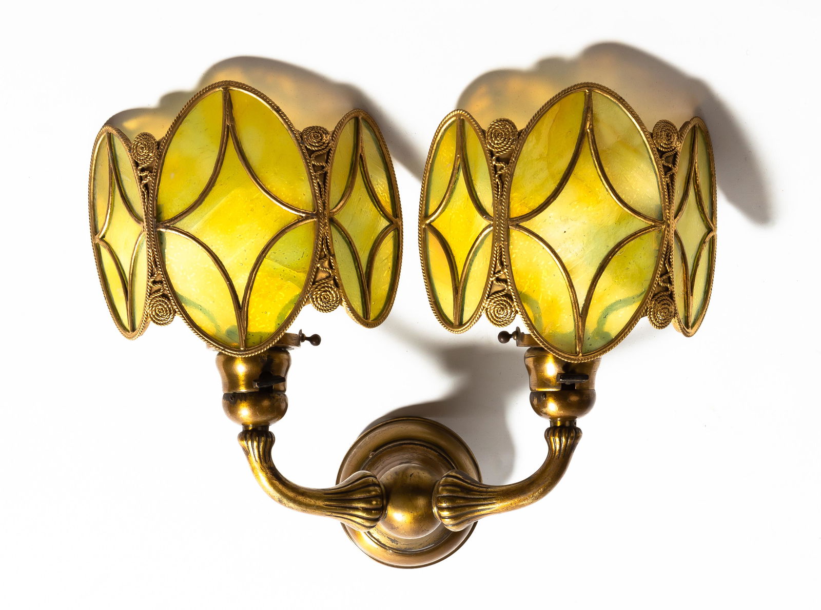 Tiffany Studios, New York Twisted Wire Sconce (1 of 1)