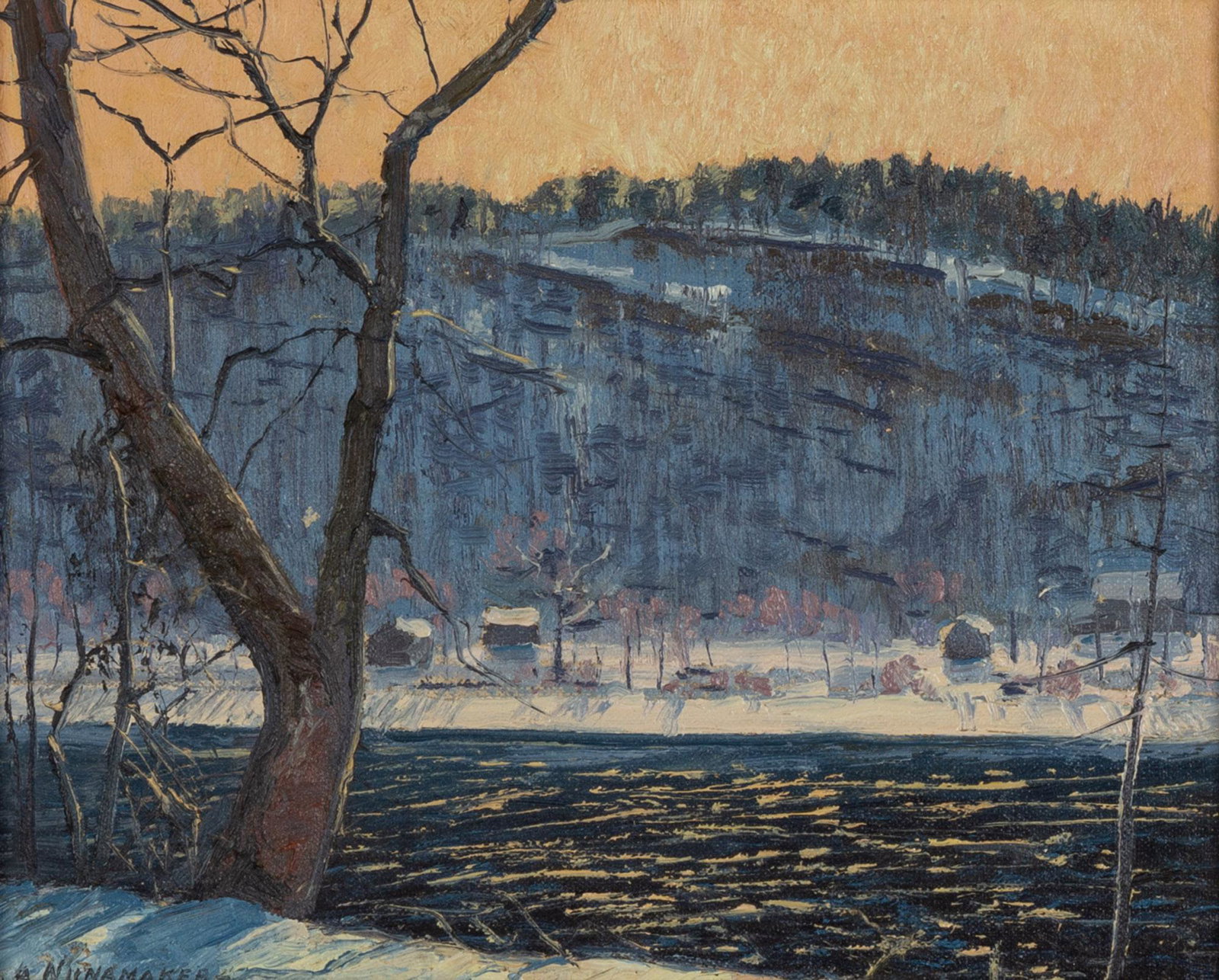 Alfred Nunamaker (American, 1915-1988) "The Delaware" (1 of 4)