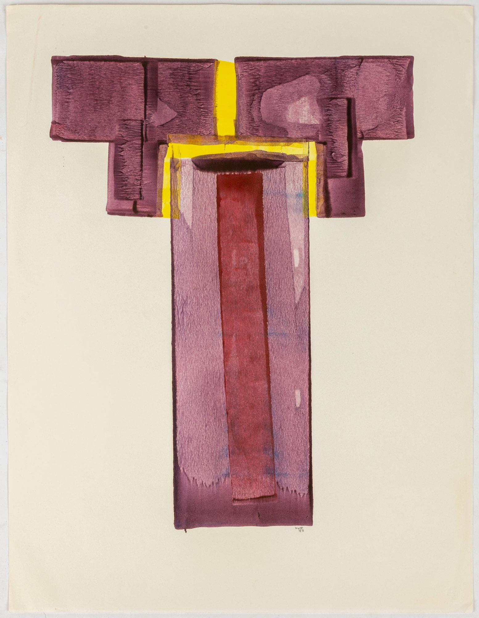 Lyman Kipp (American, 1929-2014) Untitled (1 of 2)