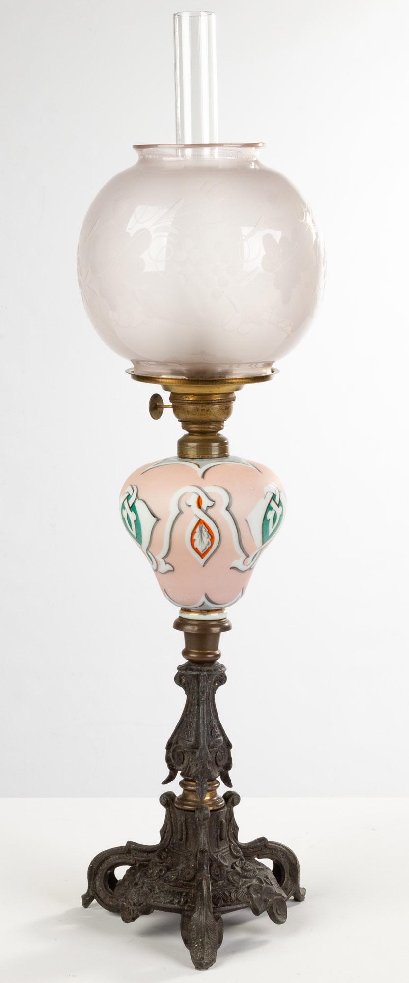 19th Century Oil Lamp (1 of 2)