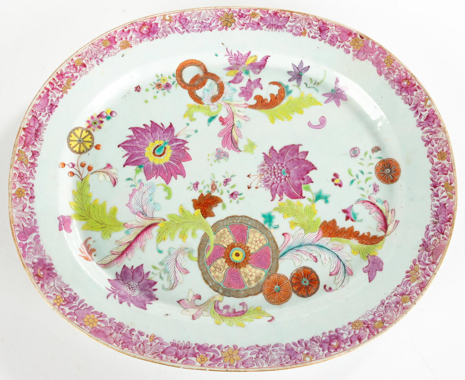 18th Century Chinese Export Porcelain Charger (1 of 2)