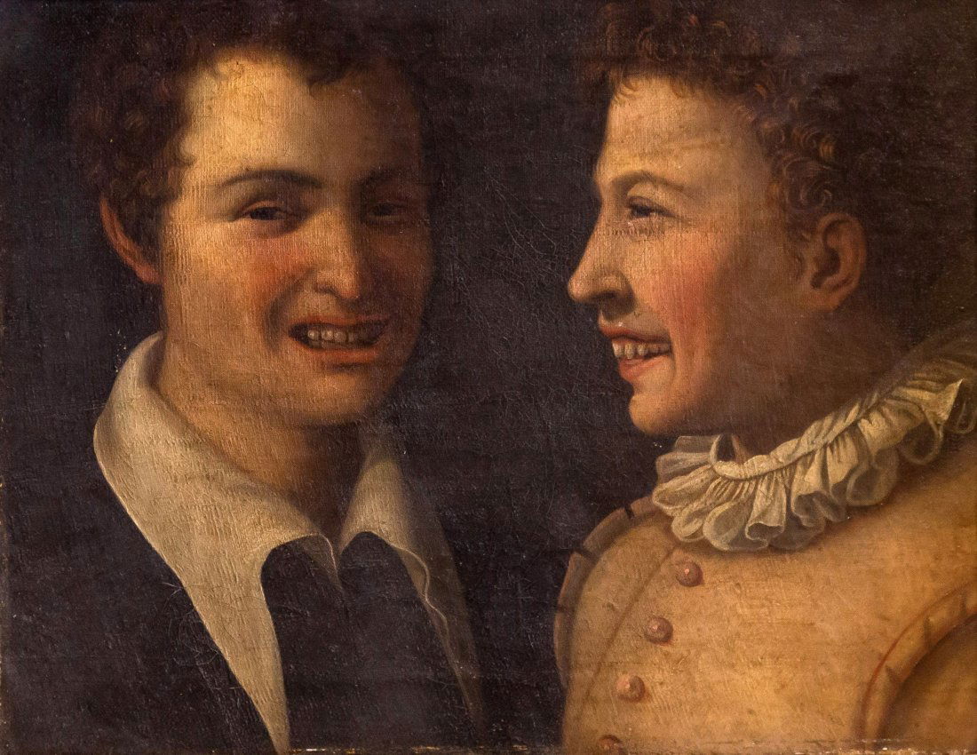 Follower of Annibale Carracci "The Laugh" (1 of 3)
